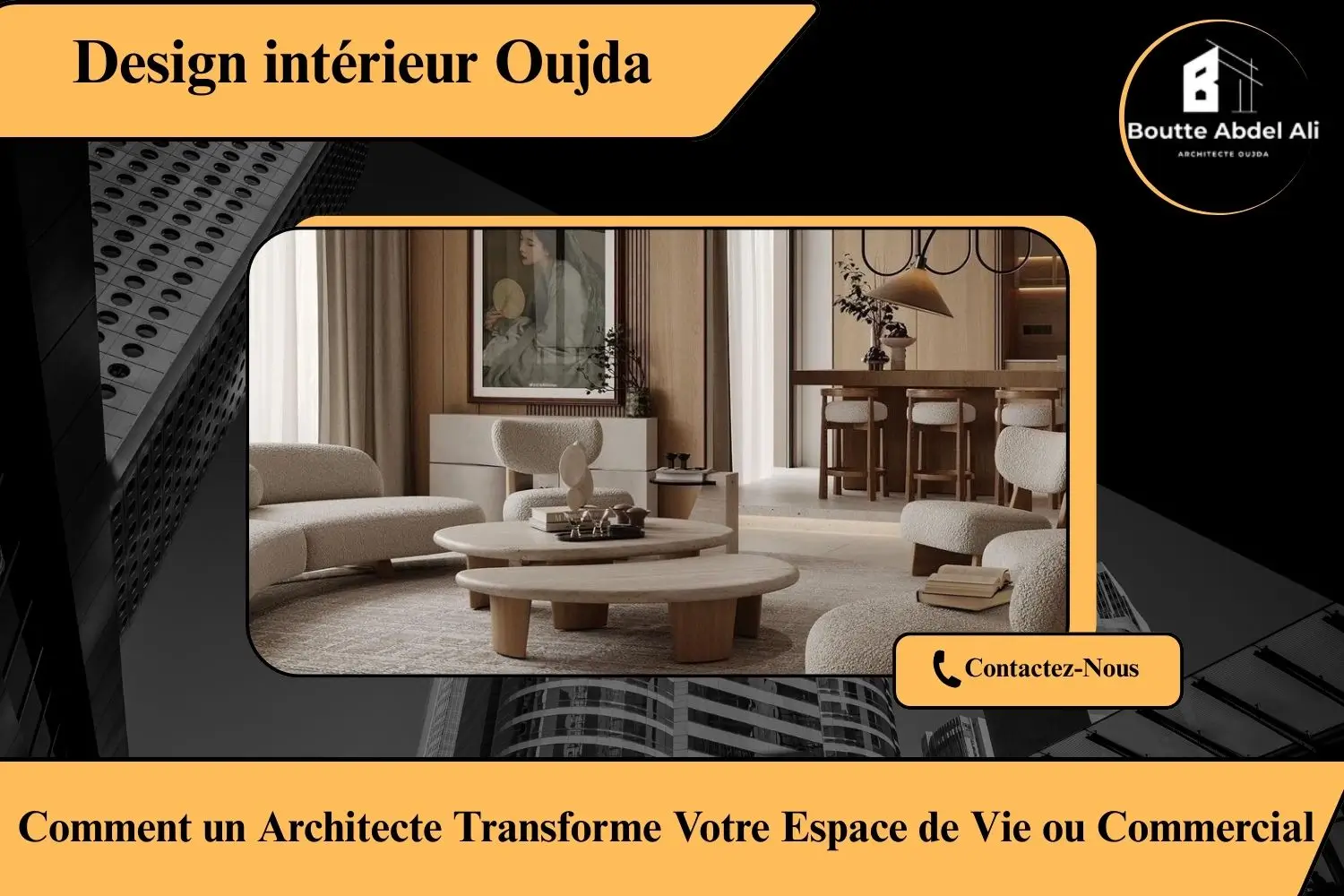 couverture d'article : Design intérieur Oujda