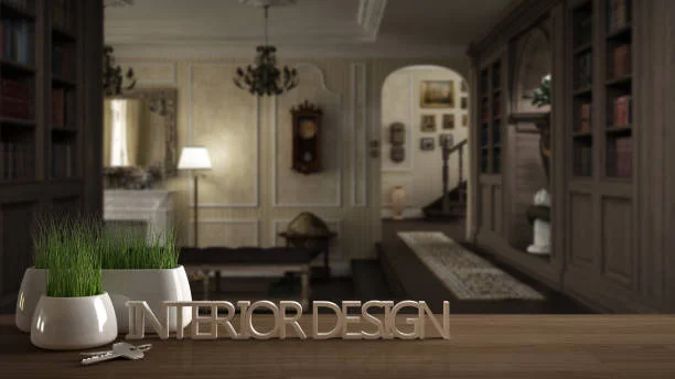image représente the interior design